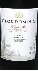 Clos Dominic Seleccio Ingrid 2007 Magnum 1.5 L Priorat Porrera